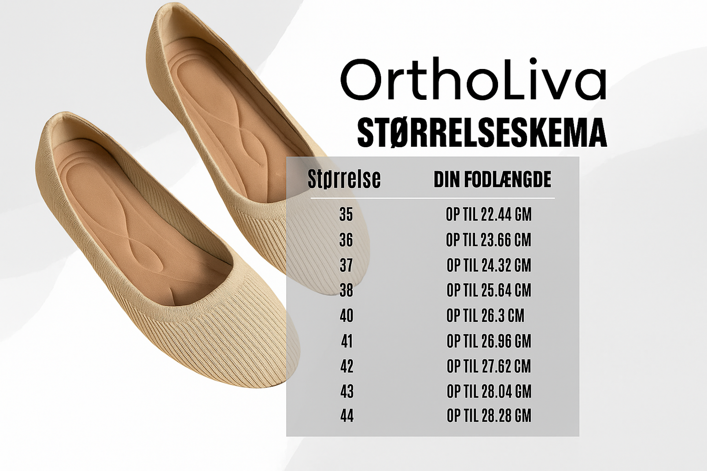 OrthoLiva™ – Blød Støtte & Komfort Hele Dagen