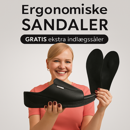 TrinKomfort™ – Ortopædiske Sandaler med Stil og Støtte
